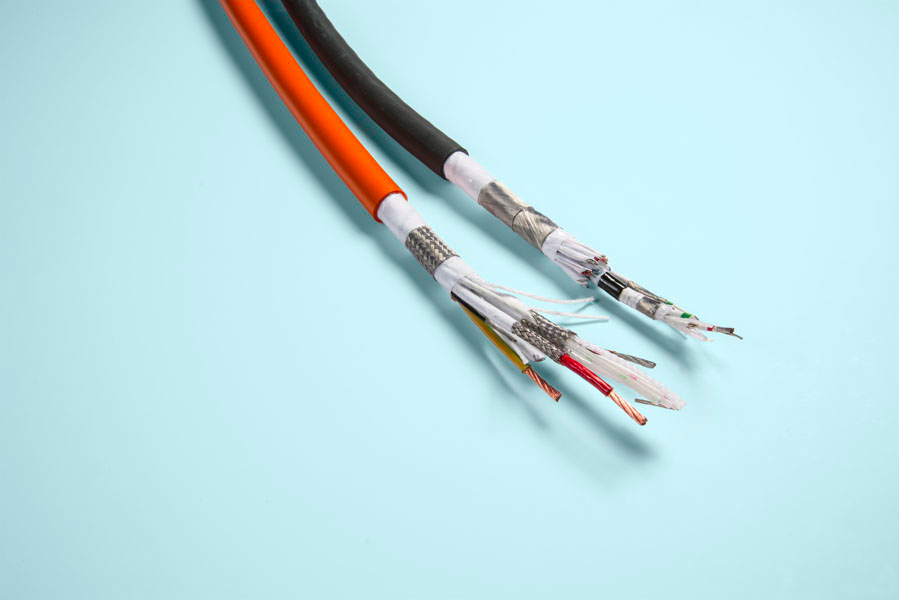 Hybrid round cable