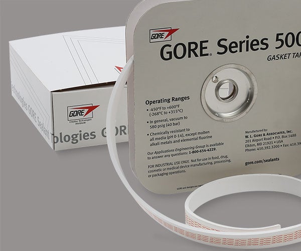 Gasket tape for large steel flanges