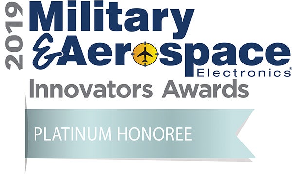 2019 Military & Aerospace Electronics Innovation Awards - Platinum Honoree
