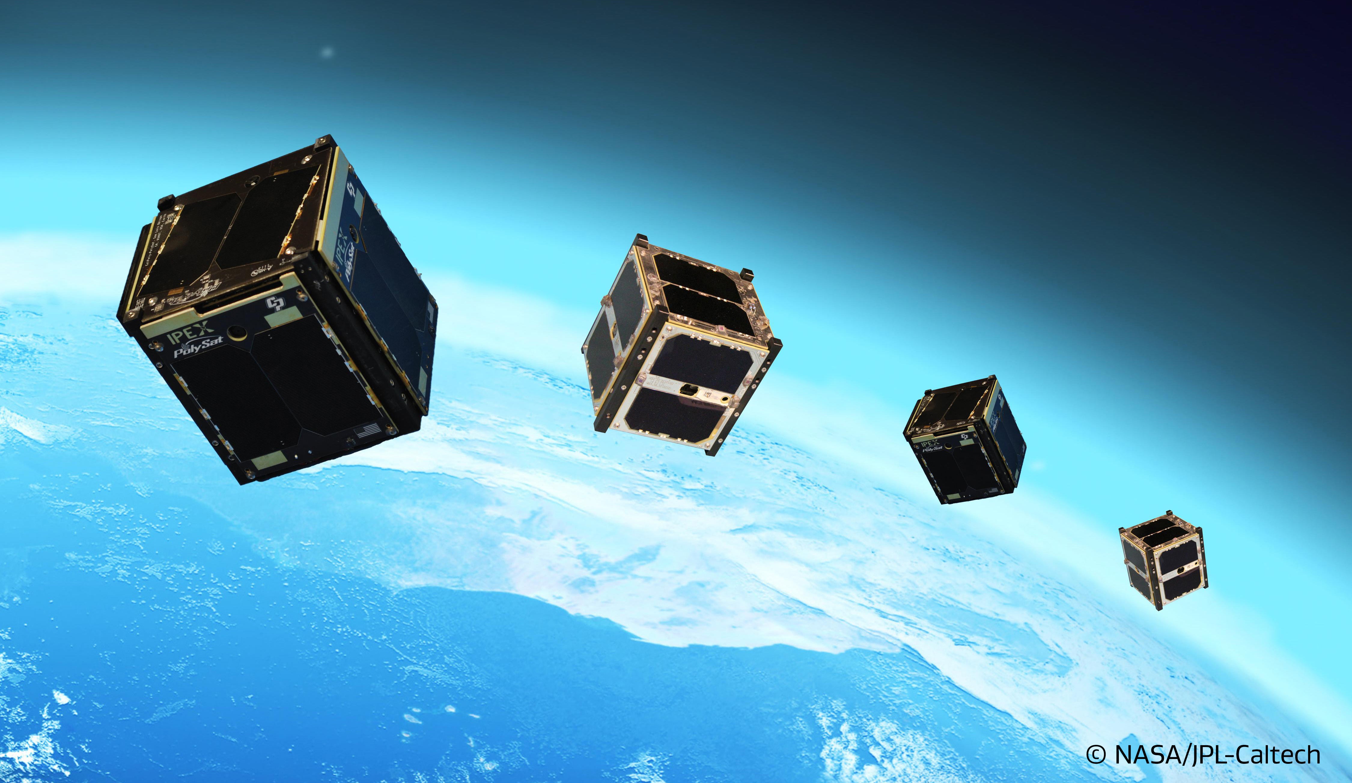 Image of Cube Satellites